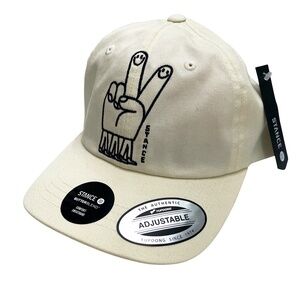 Stance Peace Sign Hat NWT